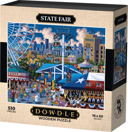 State Fair - Wooden Puzzle