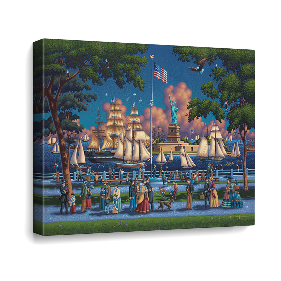 Statue of Liberty Canvas Gallery Wrap