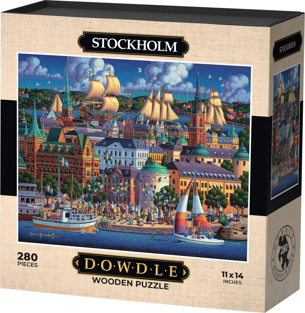 Stockholm - Wooden Puzzle