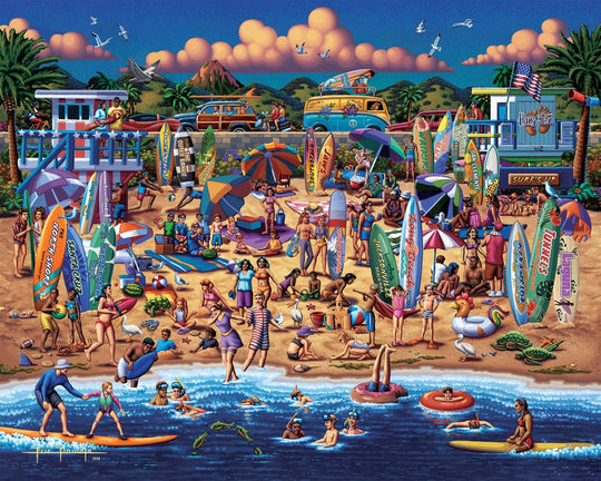 Surfin' USA - Personal Puzzle - 210 Piece