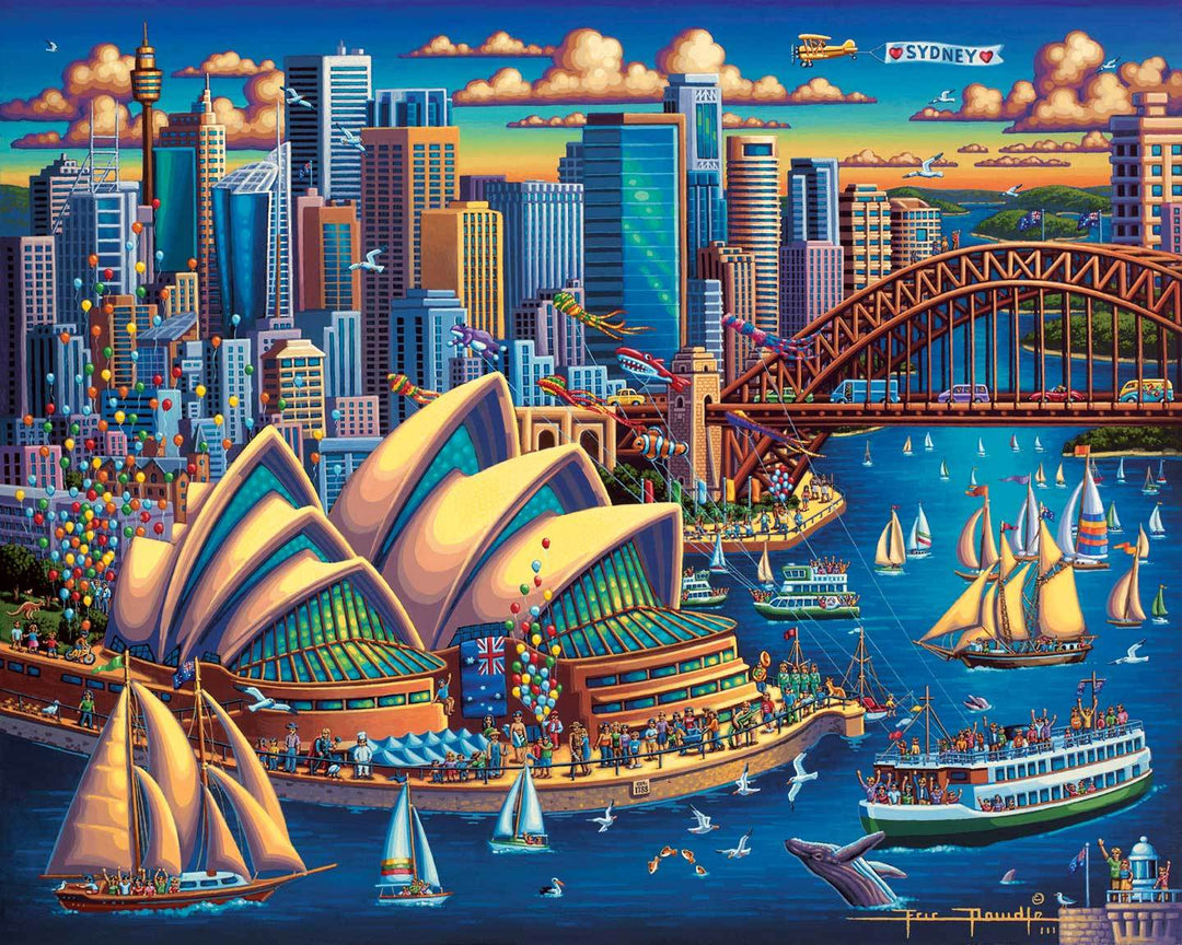 Sydney Opera House Poster Print
