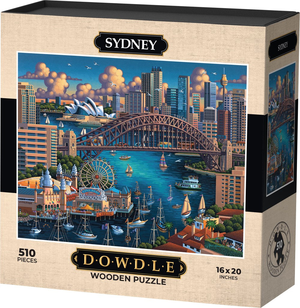 Sydney - Wooden Puzzle