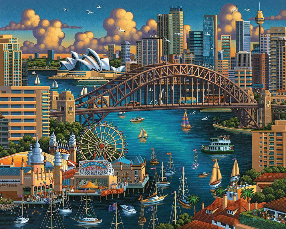 Sydney Canvas Gallery Wrap