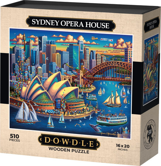 Sydney Opera House - Wooden Puzzle