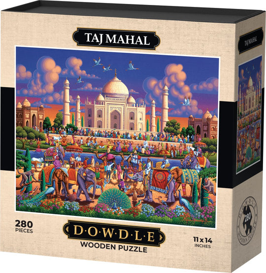 Taj Mahal - Wooden Puzzle