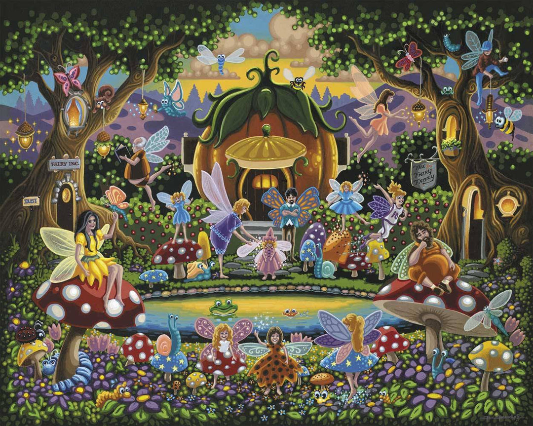 The Fairy Family Poster Print