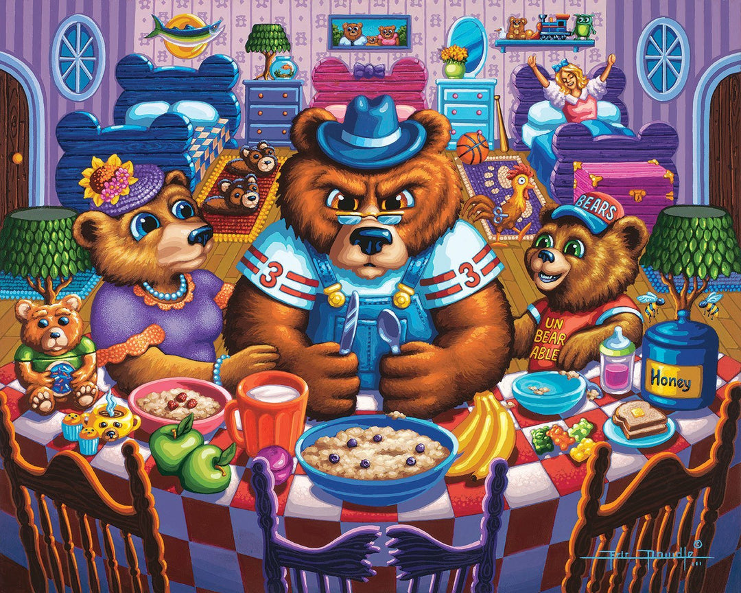 The Three Bears Poster Print
