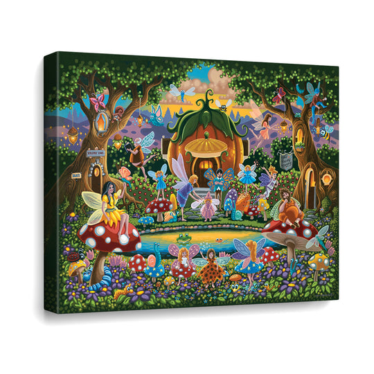 The Fairy Family Canvas Gallery Wrap