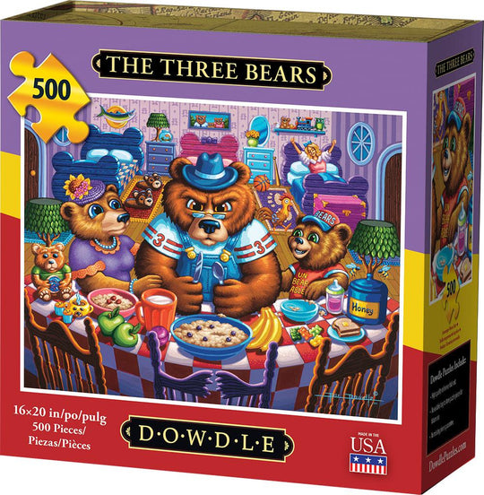 The Three Bears - 500 Piece