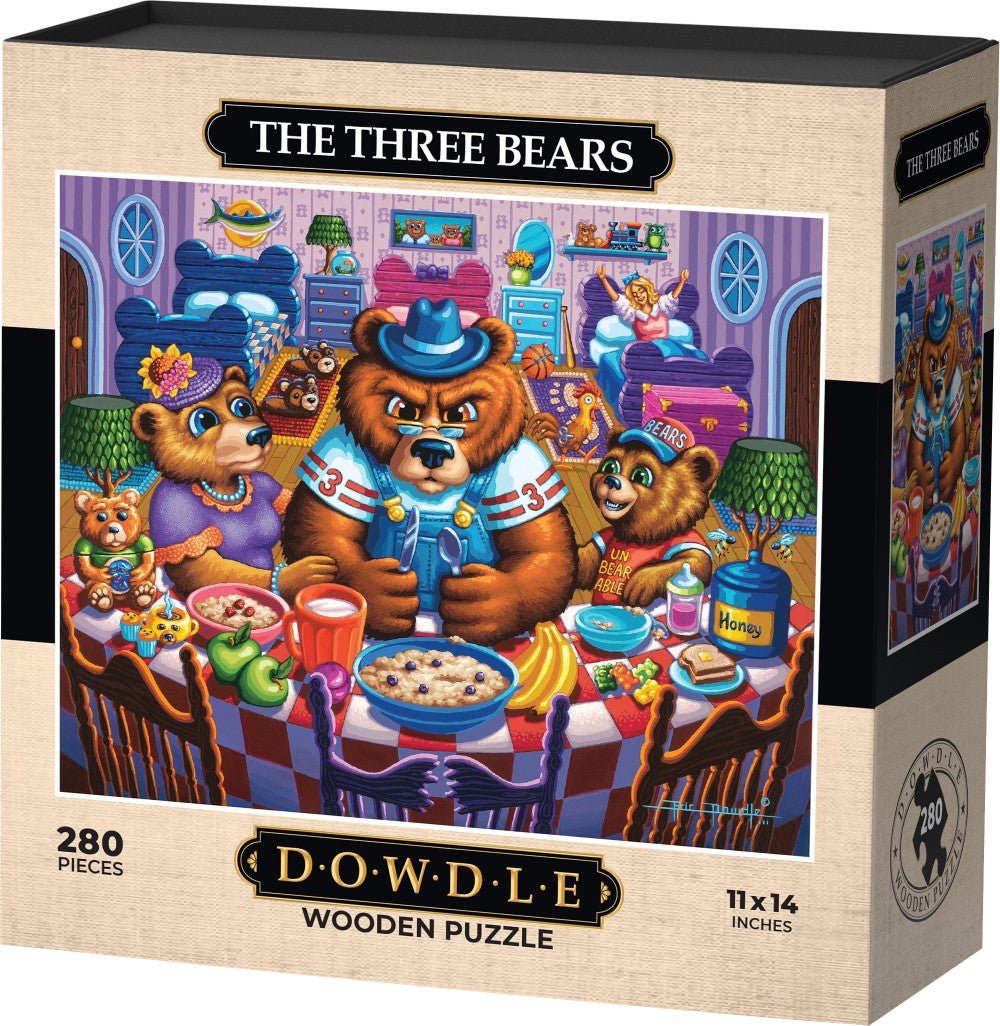 The Three Bears - Wooden Puzzle