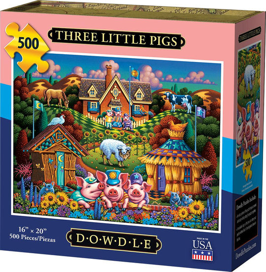 Nursery Rhymes - 500 Piece - 5 Puzzle Bundle