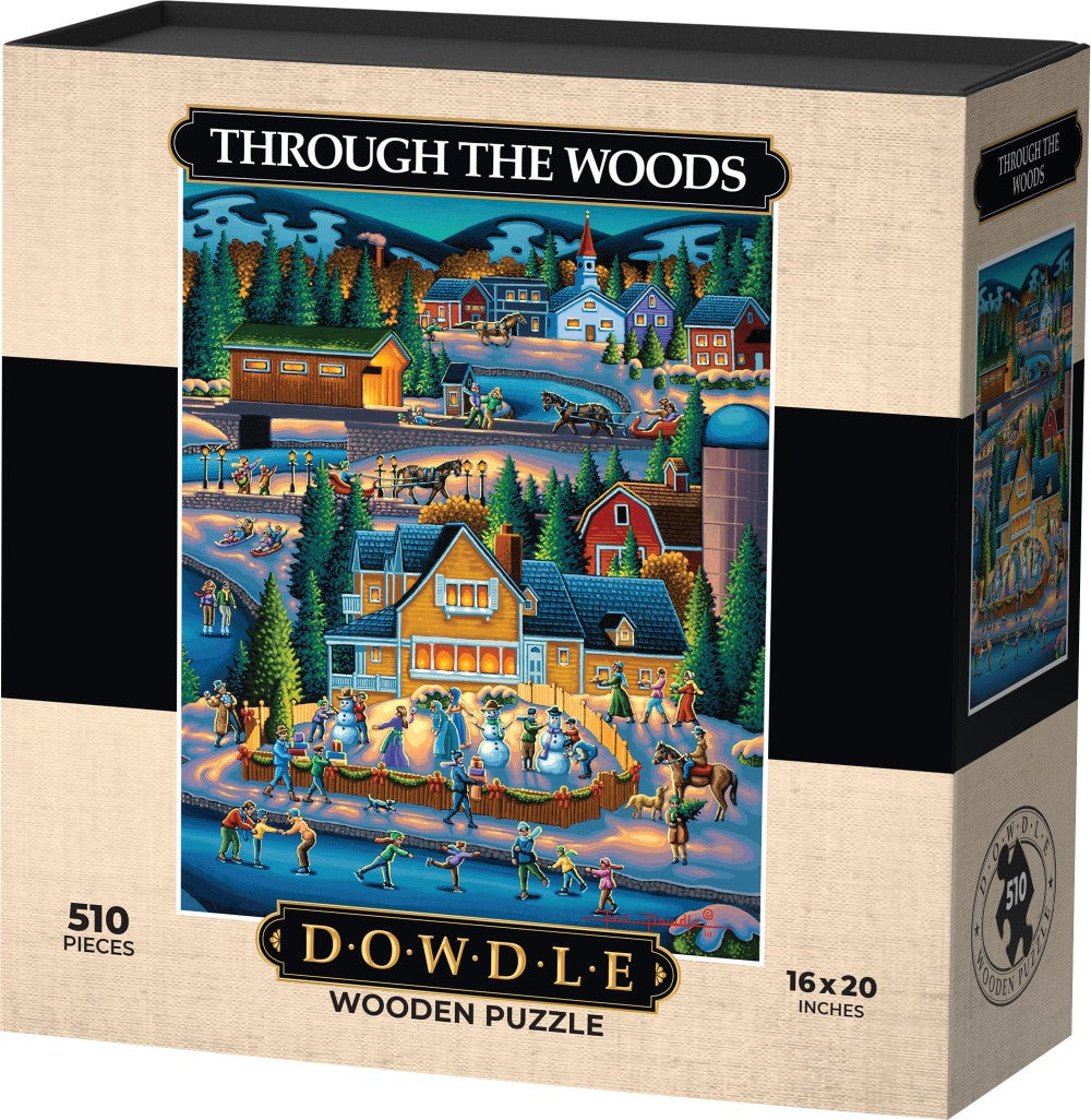 Through the Woods - Wooden Puzzle