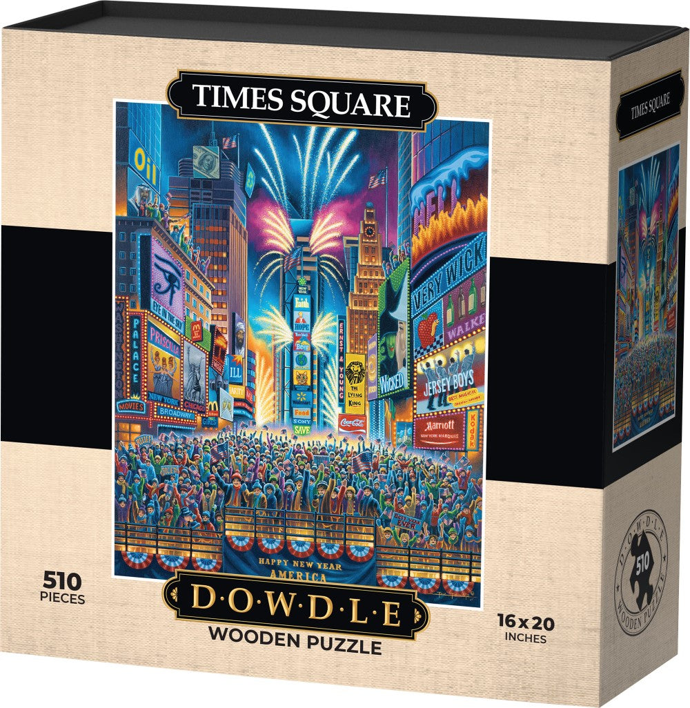 Times Square - Wooden Puzzle