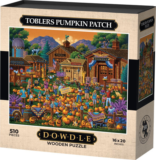 Toblers Pumpkin Patch - Wooden Puzzle