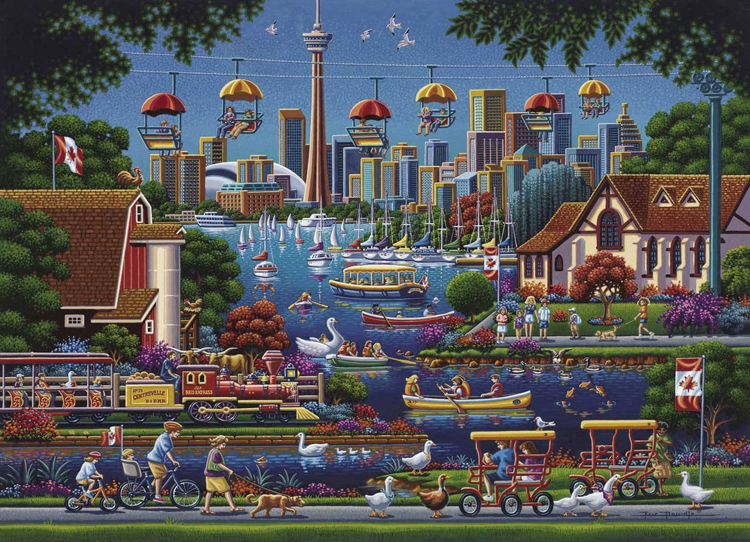 Toronto Island Poster Print