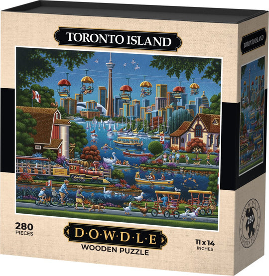 Toronto Island - Wooden Puzzle