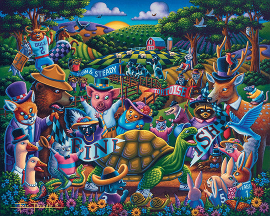 Tortoise and the Hare - 100 Piece