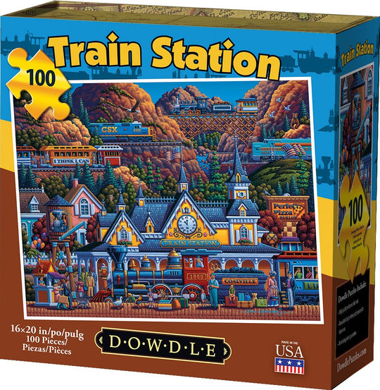 Train Station - 100 Piece