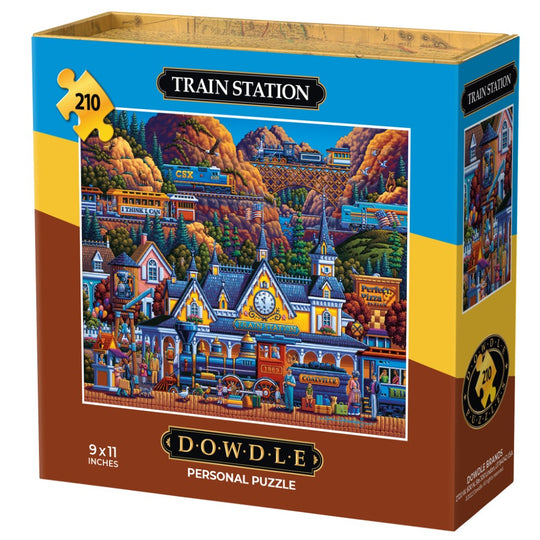Train Station - Personal Puzzle - 210 Piece
