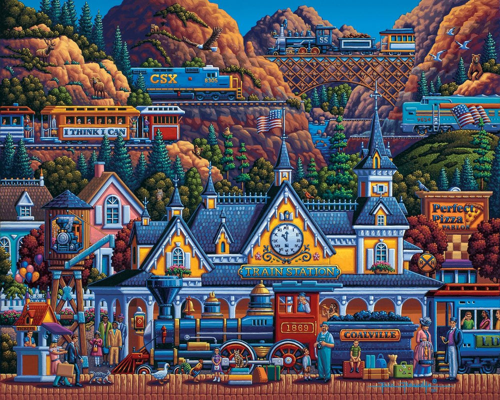 Train Station - Personal Puzzle - 210 Piece
