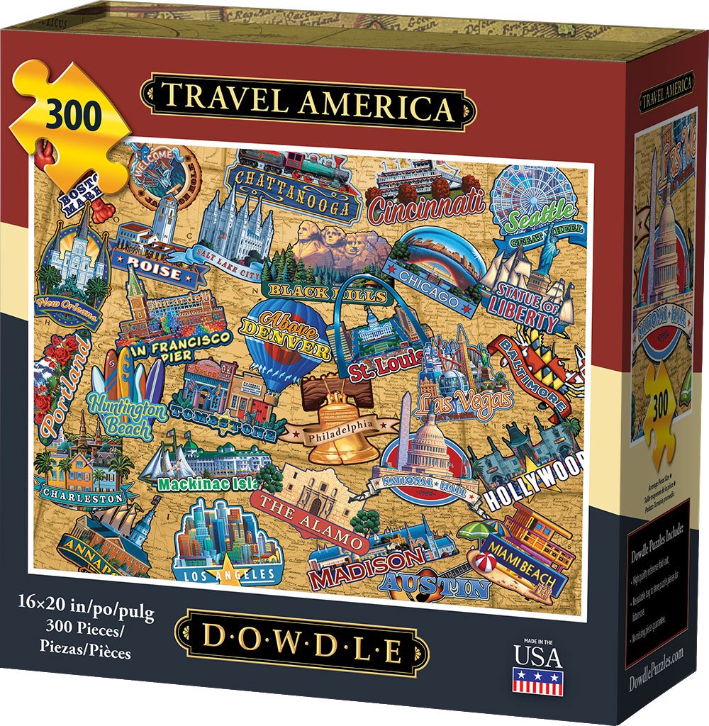 Travel America - 300 Piece