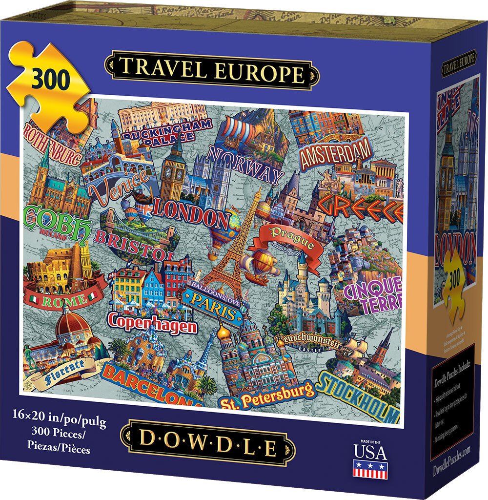 Travel Europe - 300 Piece