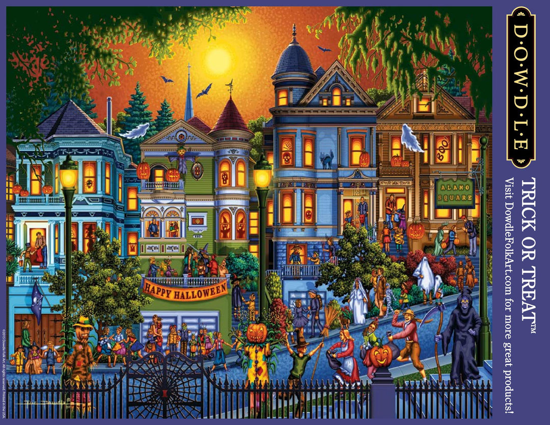 Trick or Treat Canvas Gallery Wrap