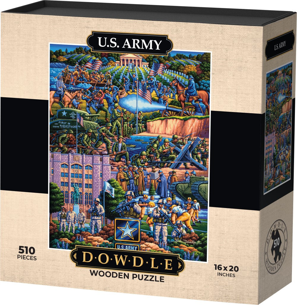 U.S. Army - Wooden Puzzle