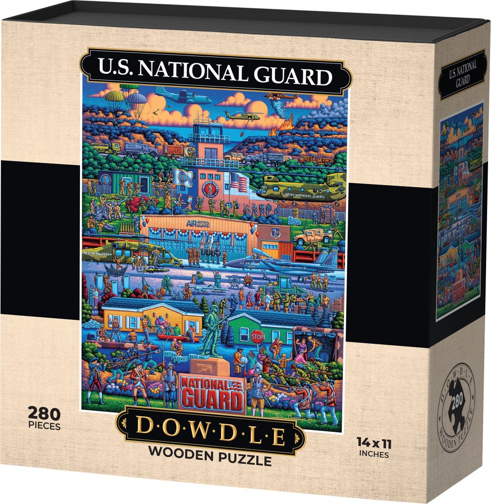 U.S. National Guard - Wooden Puzzle
