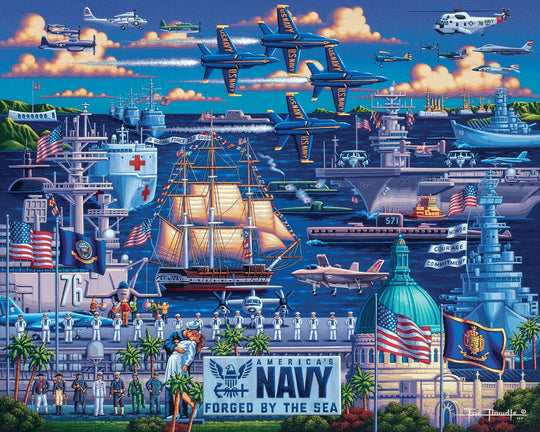U.S. Navy - Wooden Puzzle