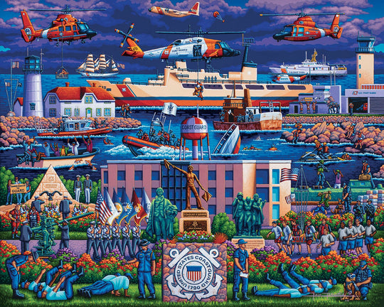 U.S. Coast Guard Canvas Gallery Wrap