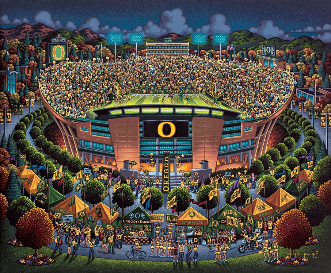 University of Oregon Ducks - Wooden Puzzle
