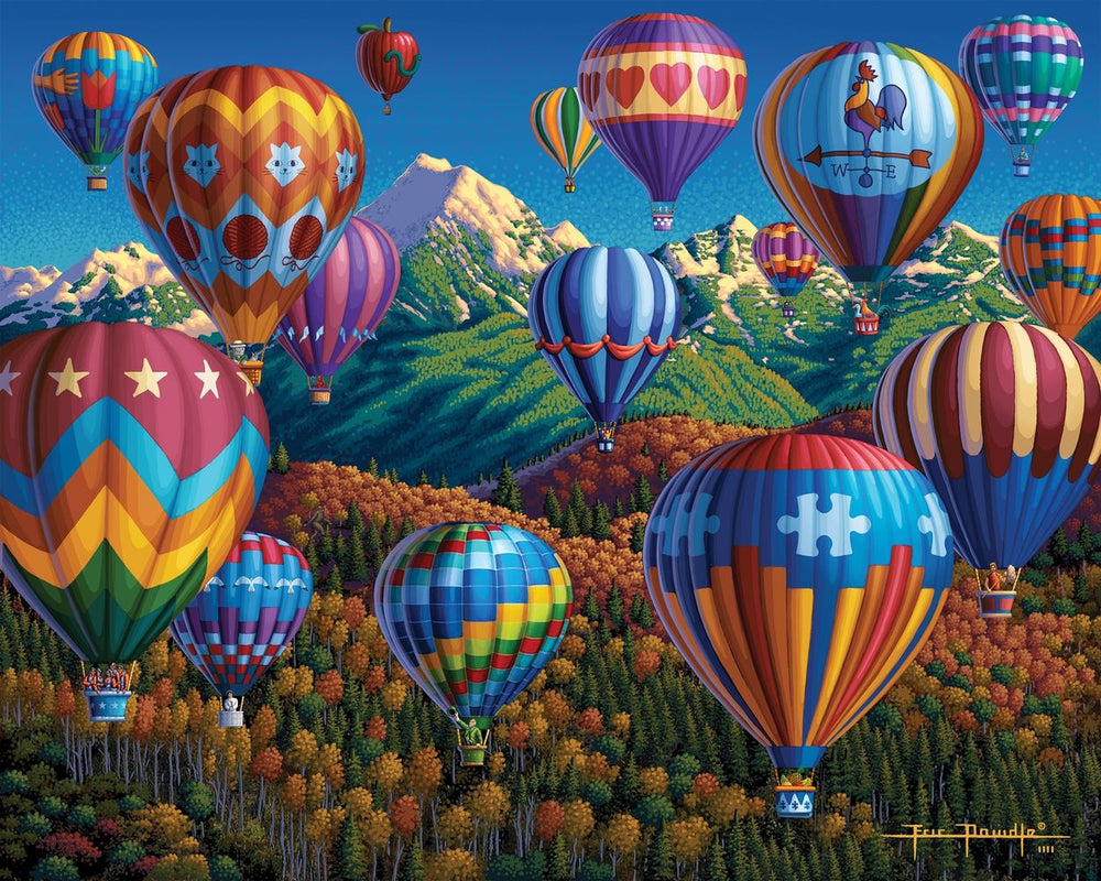 Up, Up and Away - Personal Puzzle - 210 Piece