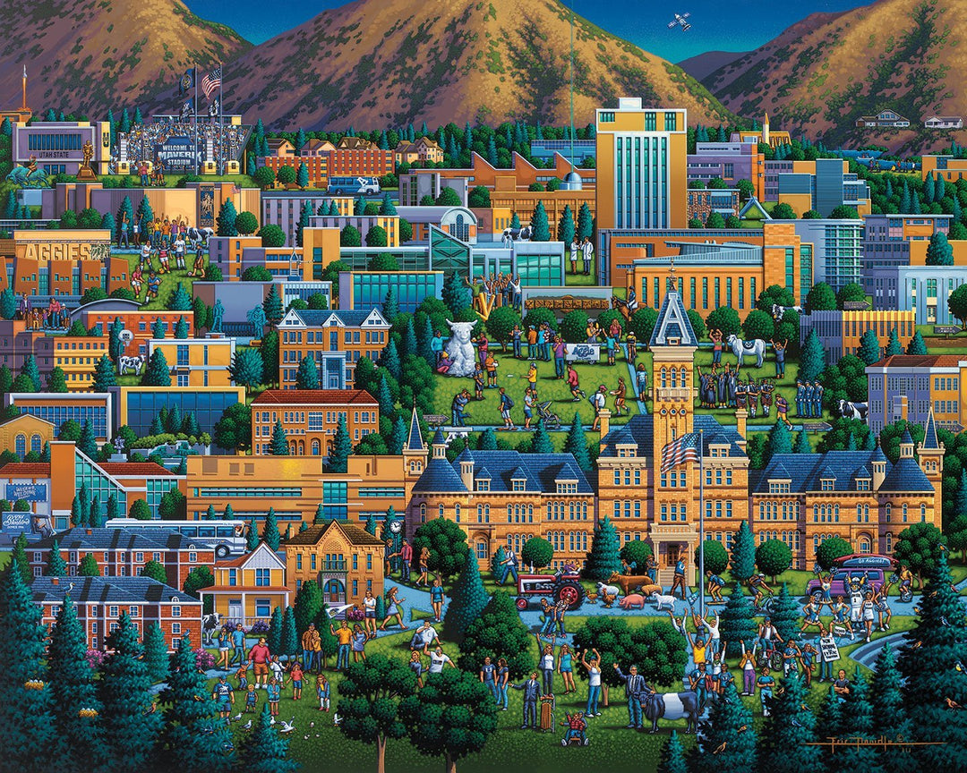 Utah State University Poster Print