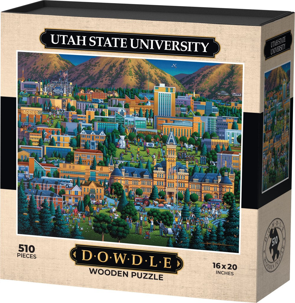 Utah State University - Wooden Puzzle