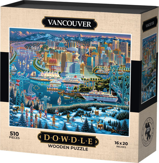 Vancouver - Wooden Puzzle