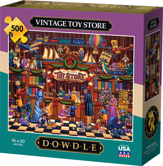 Vintage Toy Store - 500 Piece