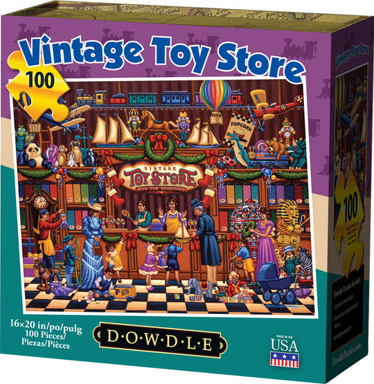 Vintage Toy Store - 100 Piece