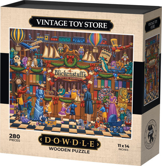 Vintage Toy Store - Wooden Puzzle