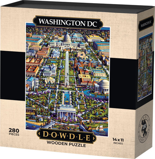 Washington DC - Wooden Puzzle