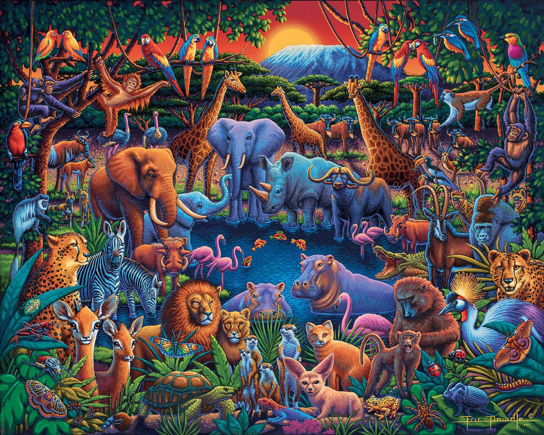Wild Africa Canvas Gallery Wrap