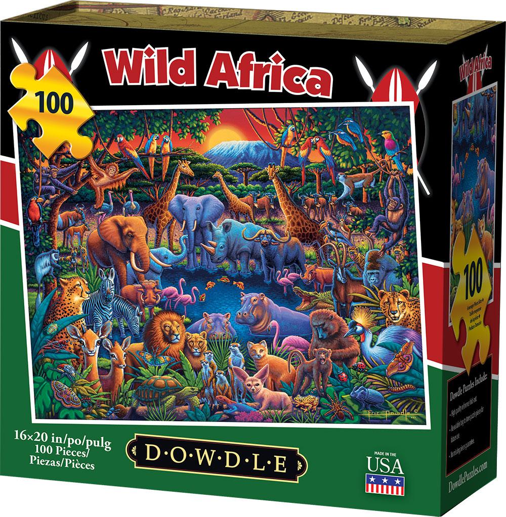 Wild Africa - 100 Piece