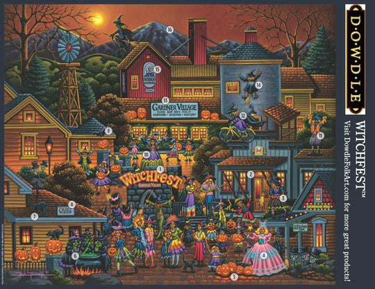 Witchfest Canvas Gallery Wrap