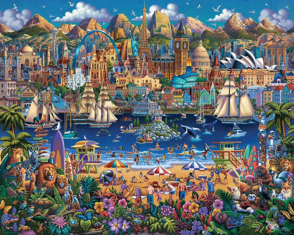World Pieces - Personal Puzzle - 210 Piece