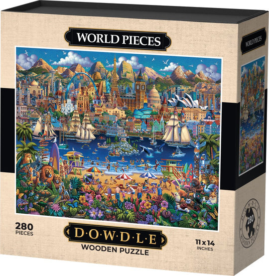 World Pieces - Wooden Puzzle