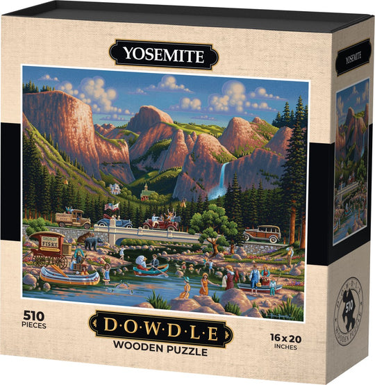 Yosemite National Park - Wooden Puzzle