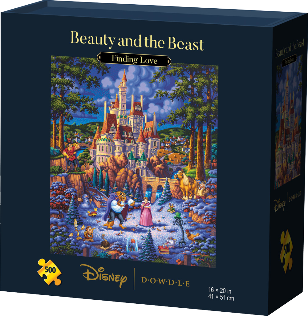 Disney Dowdle 3 Puzzle Set of Princesses