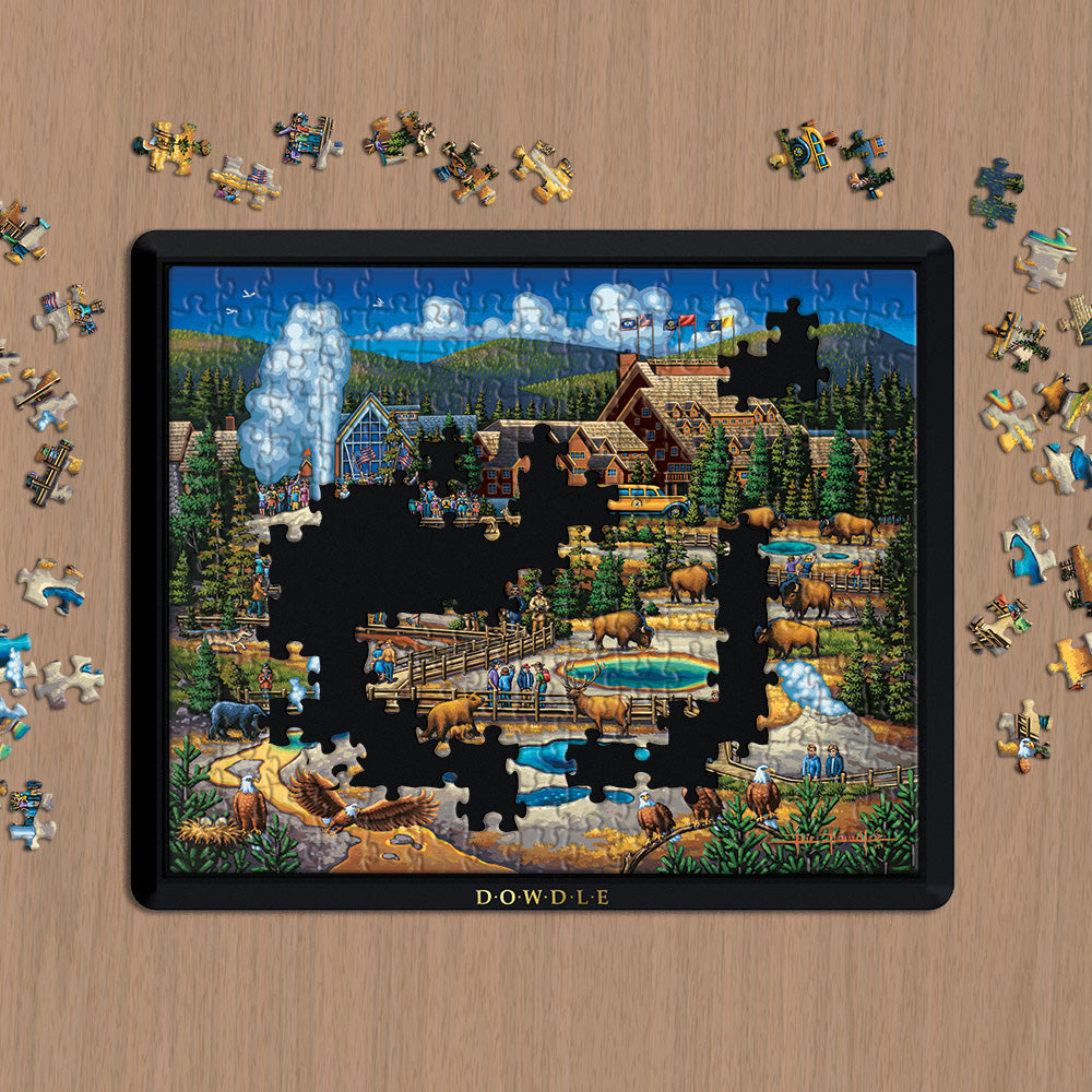 Dowdle Personal Puzzle Tray Black