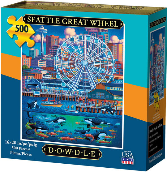 Seattle Great Wheel - 500 Piece