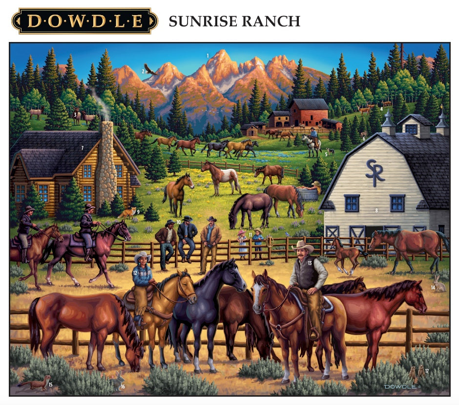 Sunrise Ranch - 1000 Piece